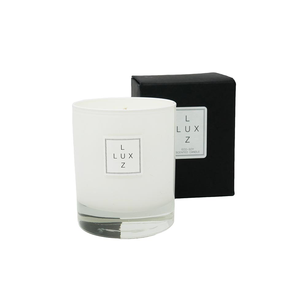 Coconut & vanilla scented candle